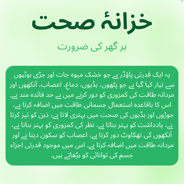 Khzana-e-sehat